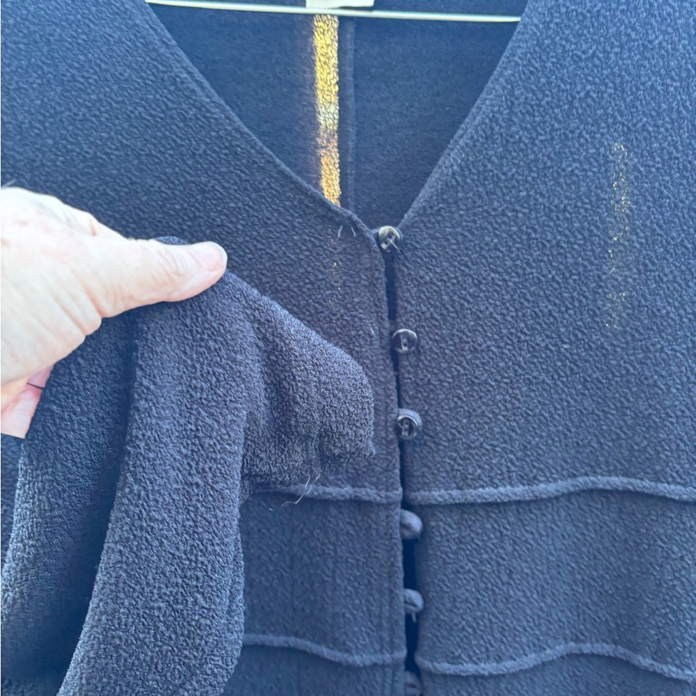 ⭐️ LAST CHANCE ⭐️ Black Cardigan Sz 14 - EUC
